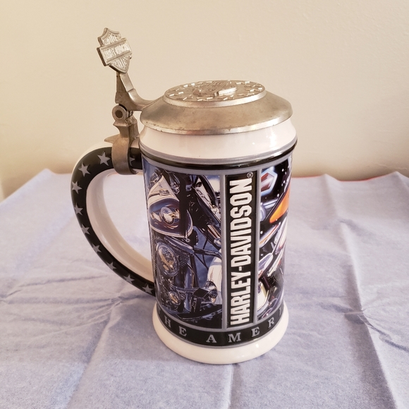 Harley Davidson 'The American Dream' Steins #18132 - Picture 1 of 5